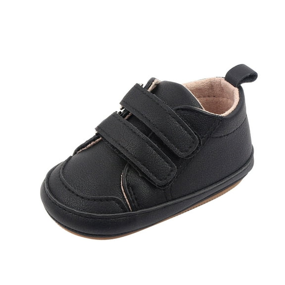 Quealent Toddler Baby Boys Shoes Toddler Extra Wide Spring and Summer Children and Toddler Shoes Boys and Girls Floor Size 3 Shoes for Girls Black 6