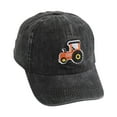 thumbnail image 1 of Quealent Toddler Kid Baseball Cute Tractor Embroidery Tongue Hat Modest Mutilcolor Fitted Versatile Portable Comfy Hat (Black, One Size), 1 of 3