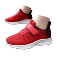 thumbnail image 1 of Quealent Toddler/Little Kid Boys Girls Shoes Running Sports Sneakers Red for Size 2.5, 1 of 9