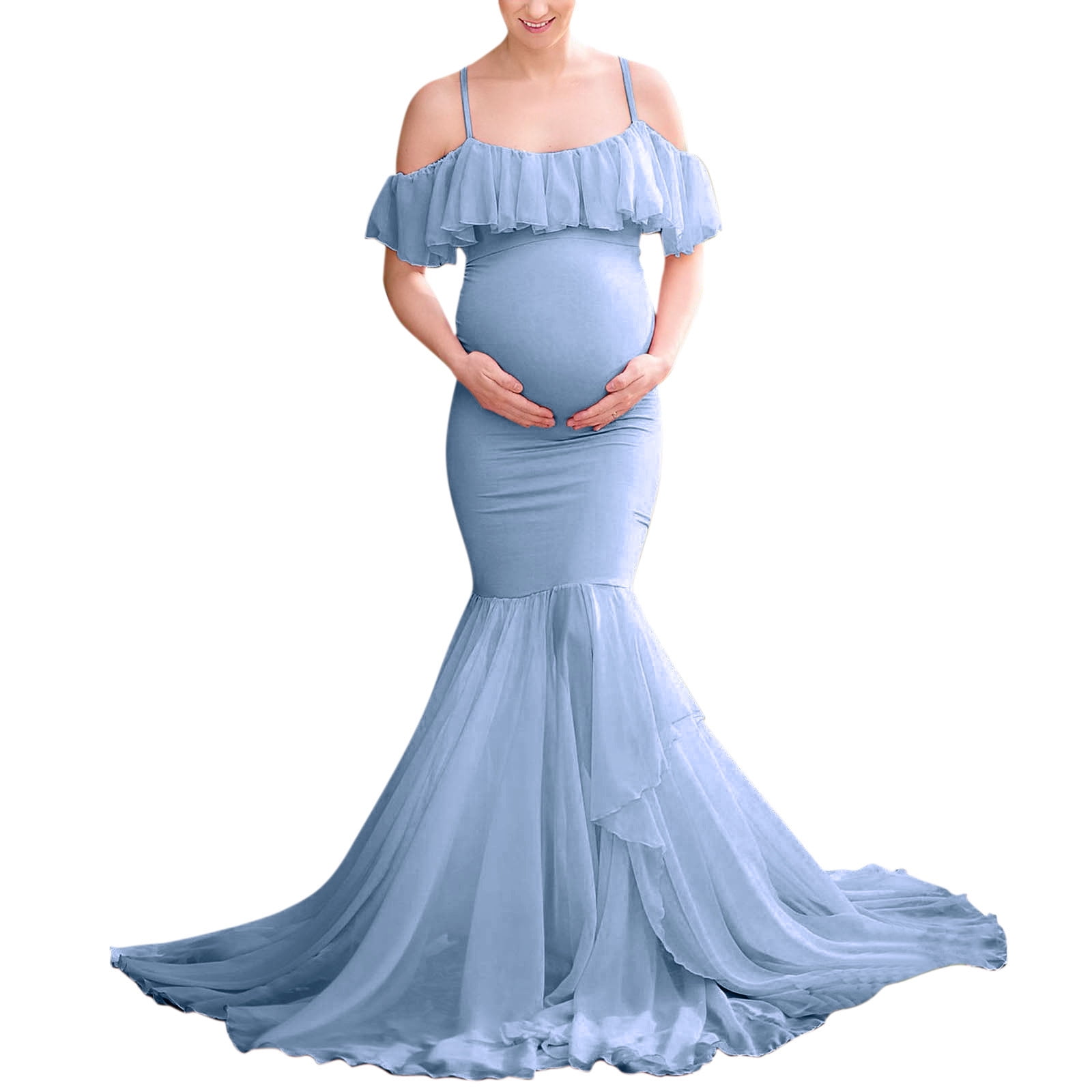 elegant breastfeeding dress Sofia Maternity Dress: Stylish Comfort for Moms Light Heather Gray / XL By Dress Knee Length