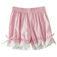 thumbnail image 1 of Quealent Underwear for Girls 2024 Baby Cotton Panty Underwear Bloomers Cute Ruffle Pants Shorts Bottoms Y2k Little Girl Underwear Pink,4-5 Years, 1 of 4