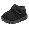 thumbnail image 1 of Quealent Unisex-Child Snow Boots Toddler Girls Boys Plush Warm Winter Boot Easy On/Off Kids Booties (Black, 6.5), 1 of 8