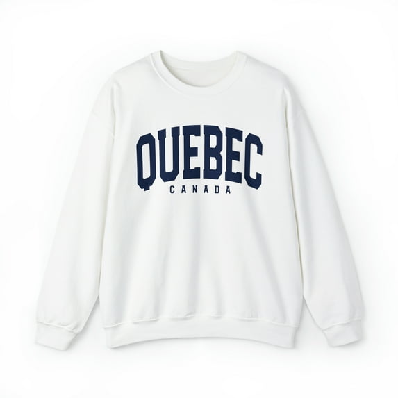 Quebec Canada Sweatshirt, Gifts, Crewneck