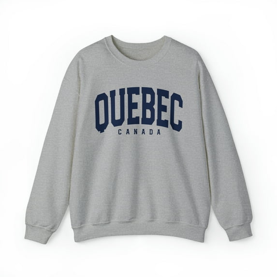 Quebec Canada Sweatshirt, Gifts, Crewneck