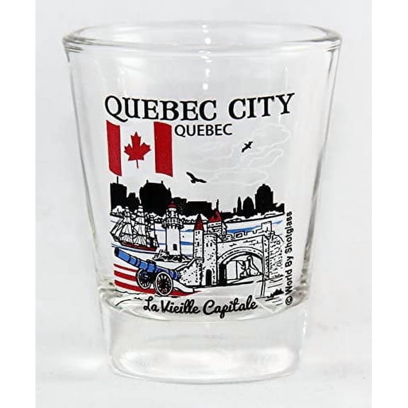 Quebec City Quebec Canada Great Canadian Cities Collection Shot Glass