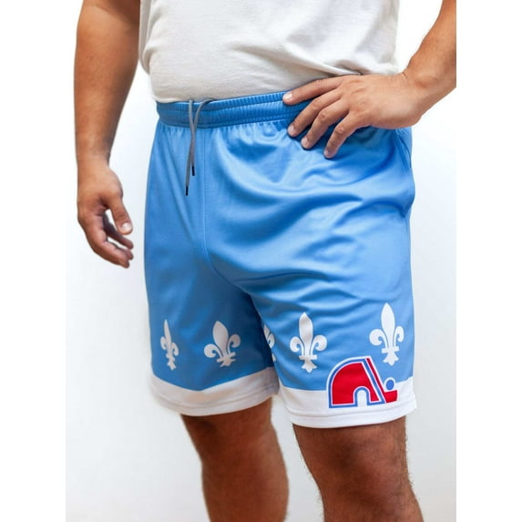 Quebec Nordiques Retro Alternate Mesh Hockey Shorts