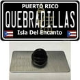 thumbnail image 1 of Quebradillas Puerto Rico Black Novelty Metal Hat Pin 1.5" x 0.75" Hat Pin (PIN), 1 of 1