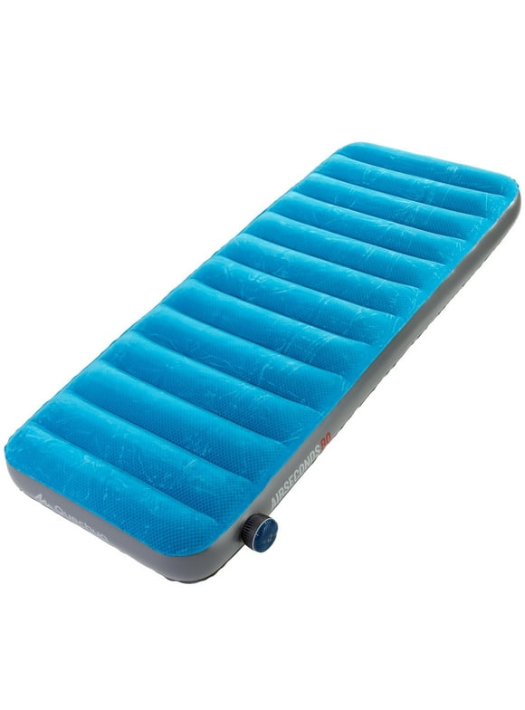 Quechua Air seconds, Inflatable Camping Mattress, 1 Person, Quick Inflating, Twin, Blue