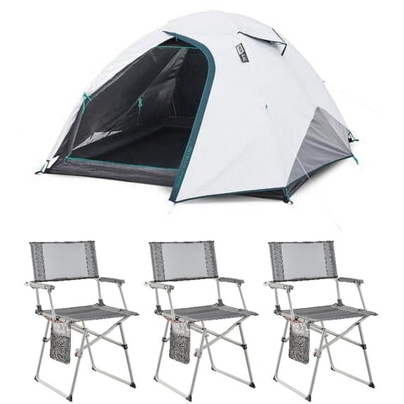 Quechua MH100 and Quechua Director Chair Bundle