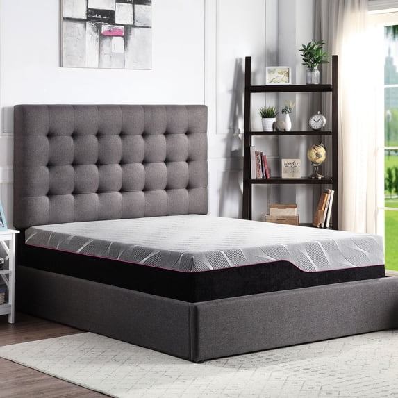 Queen 11-inch Mattress - High-Density Foam Durability - Long-Term Use / Ensures Stable Support