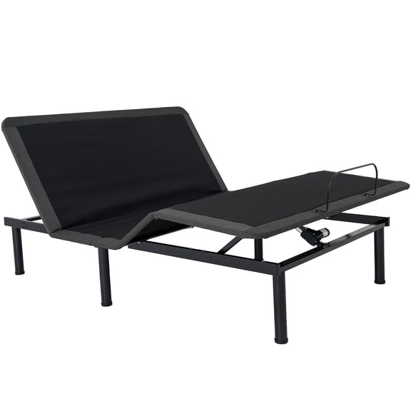 Queen Adjustable Bed Base with Voice Control, Wireless Remote, Zero Gravity, Anti-Snore, 750lb Capacity, No-Tool Assembly, 12in Legs