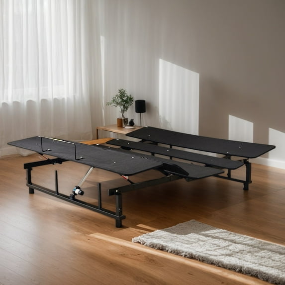 Queen Adjustable Bed Frame, Ergonomic Electric Bed Base with Wireless Remote, Head and Foot Incline, Zero Gravity Bed, Anti-Snore, Easy Assembly