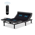 thumbnail image 1 of Queen Adjustable Bed Frame with Massage, Pillow-Tilt, Head and Foot Lift, Adjustable Height Bed Base with Wireless Remote & USB Ports, Zero Gravity , Anti-Snore, Smart APP Control, 1 of 8