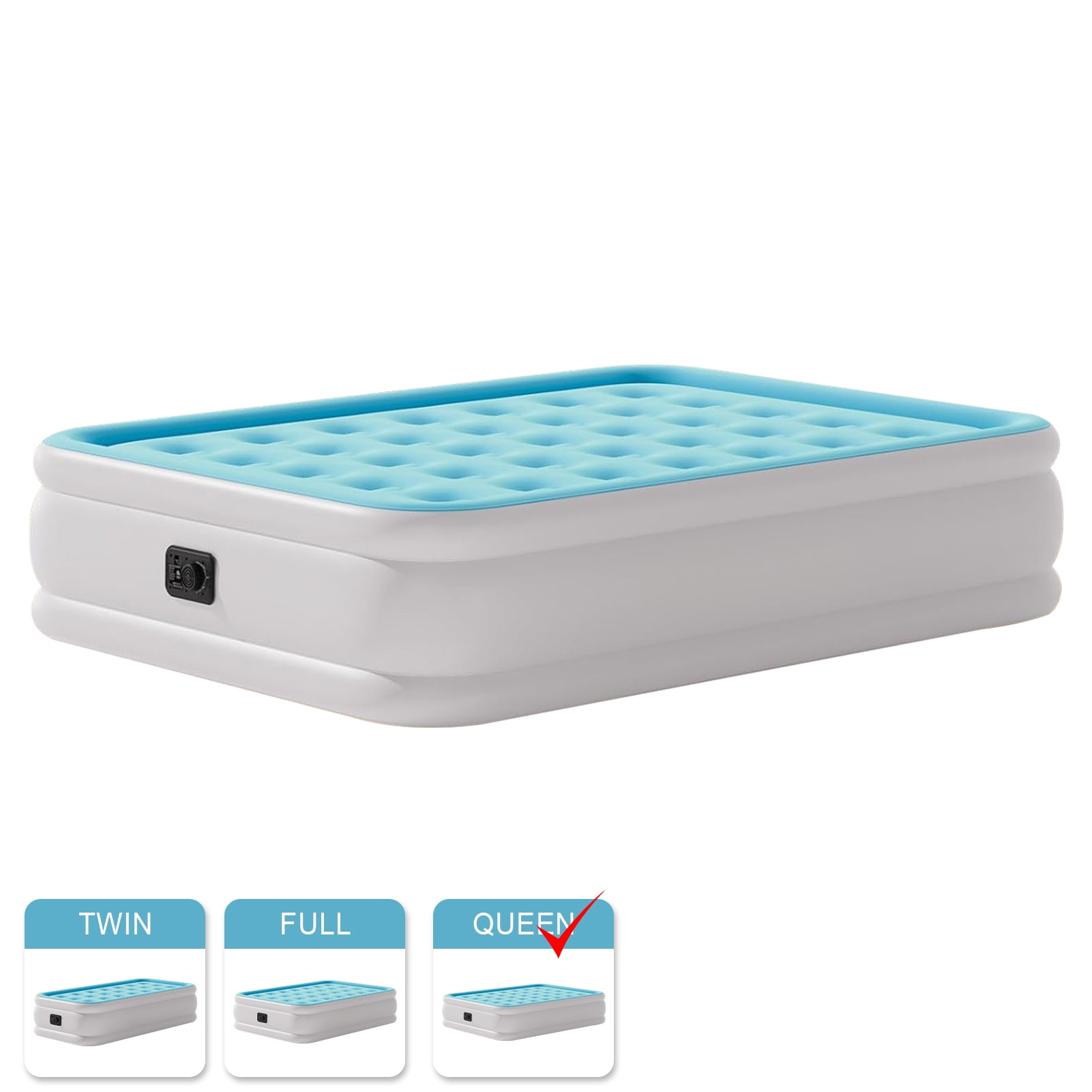Queen Air Mattress with Built-in Pump 18