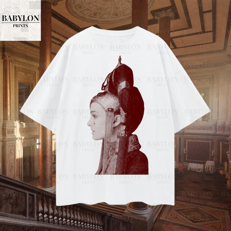 Queen Amidala Shirt Padmé Amidala T-Shirt Vintage 90s Unisex Tees 