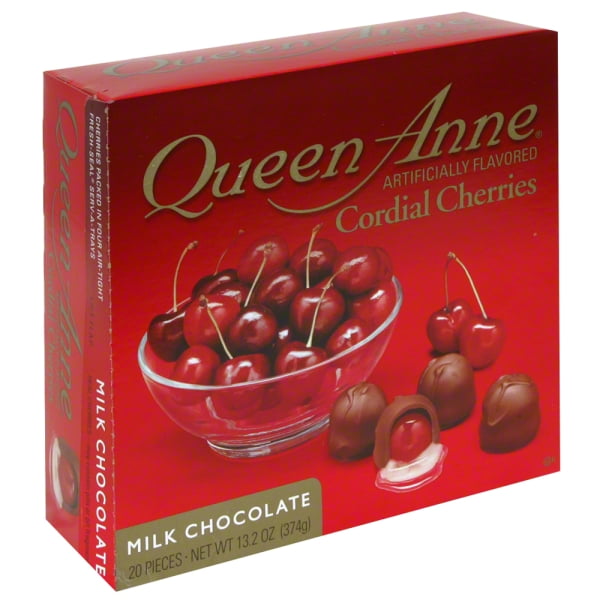 Queen Anne Cordial Cherries Milk Chocolate, 13.2 OZ