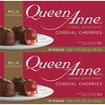 thumbnail image 1 of Queen Anne Milk Chocolate Cordial Cherries, 6.6 oz Box, 20 Pieces, 1 of 2