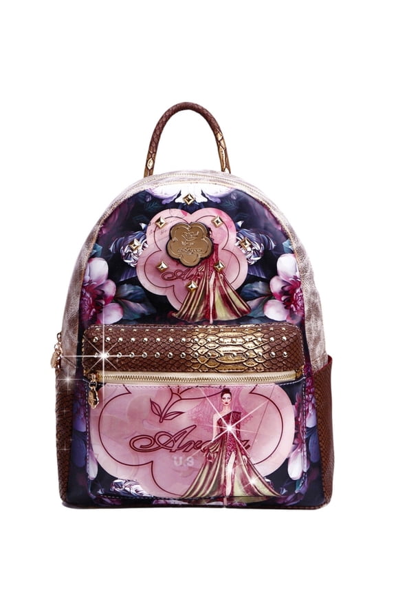 Queen Arosa Backpack with Multiple Pockets