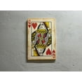 thumbnail image 1 of Queen Art Canvas, Abstract Wall Decor, Playing Card Canvas Art, Modern Art, Play Room Art, Queen of Hearts Playing Card Printed, Canvas Wall Decor - Gold Framed, 1 of 6