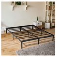 Queen Bed Frame 14 Inch Metal Bed Frame with Storage Queen Size