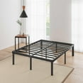 Queen Bed Frame, 16 Inch QueenSize Bed Frames with RoundCorner Leg