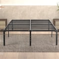 thumbnail image 1 of Queen Bed Frame - Metal Platform Bed Frames Queen Size with Storage Space Under Frame, Heavy Duty,Sturdy Steel Slat Support,No Box Spring Needed, 1 of 11