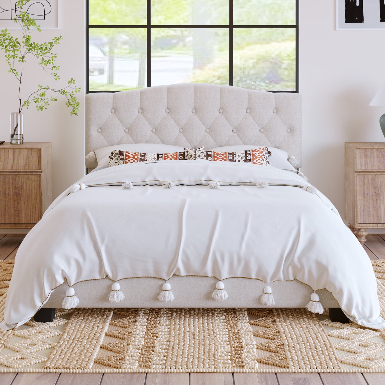 New headboard for bed deals