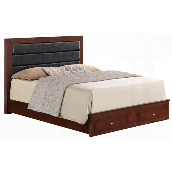 Queen Size Metal Storage Bed Frame with No Box Spring, Gray for Master Bedroom