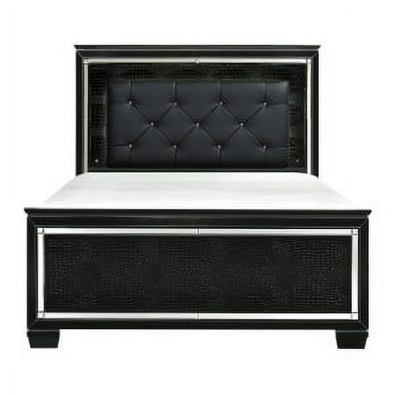 Queen Bed, LED Lighting