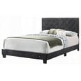 thumbnail image 1 of Elegant Black Queen Bed with Transitional Design for Comfort, 1 of 6