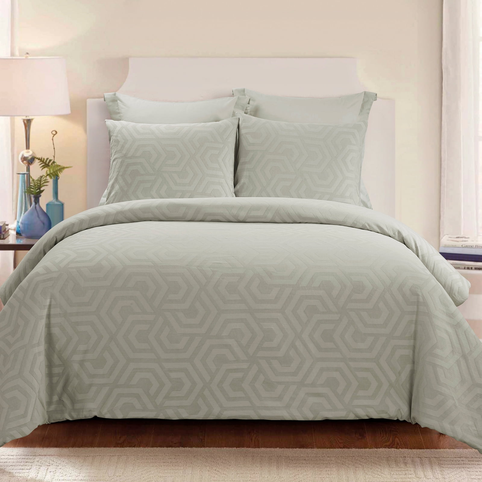 Queen Bedding Set - 3 Piece - Seville Sage by Donna Sharp ...