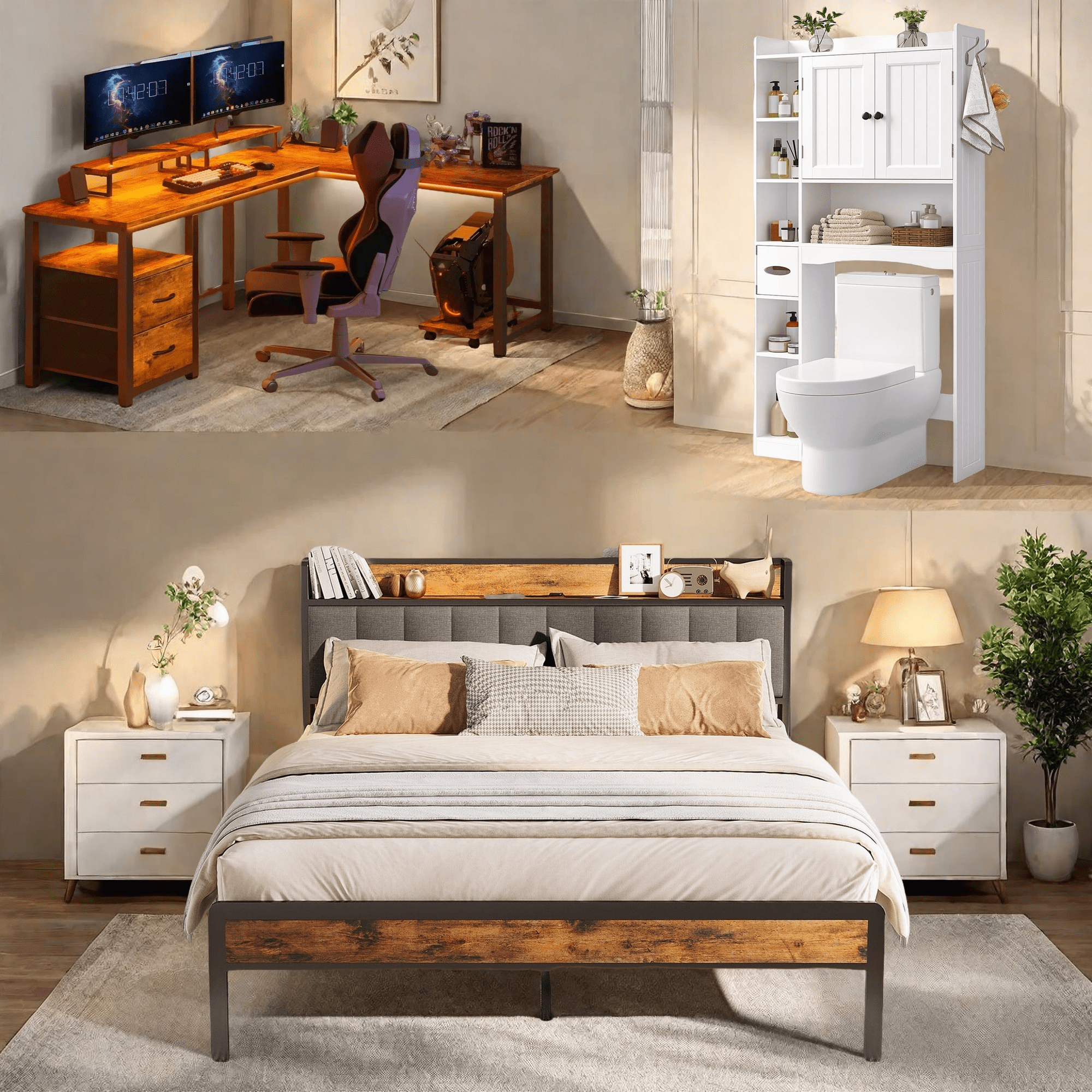 Curated visual reference: Visual Reference: Queen Bedroom Set Bedroom Furniture Sets Includes One Queen Size