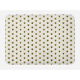 thumbnail image 1 of Queen Bee Bath Mat, Silhouettes Placed on Hexagons Background, Plush Bathroom Decor Mat with Non Slip Backing, 29.5" X 17.5", White Mustard, by Ambesonne, 1 of 2