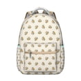 thumbnail image 1 of Queen Bee Cartoon Print Backpack - Waterproof & Lightweight Bookbag for s with Padded Back Panel, 1 of 5