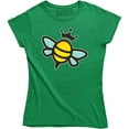 thumbnail image 1 of Queen Bee Funny Cool Boss Lady Crown Alpha Top Women's Gifts for Wife T-Shirt, 1 of 4