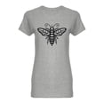 thumbnail image 1 of Queen Bee In Sketch T-Shirt Women -Image by Shutterstock, Female Large, 1 of 2