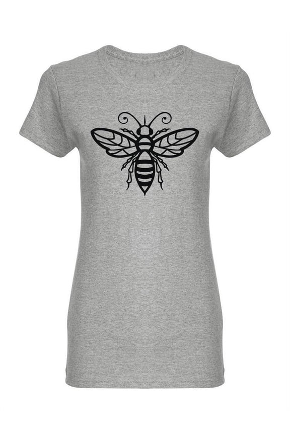 Queen Bee In Sketch T-Shirt Women -Image by Shutterstock, Female x-Large