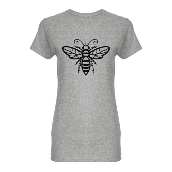Queen Bee  Shaped T-Shirt Women -Image by Shutterstock, Female Large