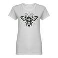 thumbnail image 1 of Queen Bee  Shaped T-Shirt Women -Image by Shutterstock, Female x-Large, 1 of 2