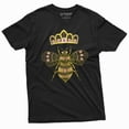 thumbnail image 1 of Queen Bee T-shirt Honey B Tee Shirt Bee with Crown Tee shirt popular culture Tee Shirt, 1 of 7