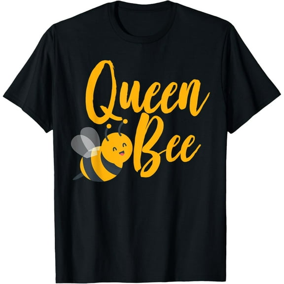Queen Bee TShirt Beehive Bee Keeping T-ShirtMen and women, Black T-shirt, size: Extra large
