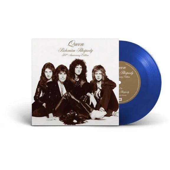 Queen & Adam Lambert - Bohemian Rhapsody - Blue Colored Vinyl - Music & Performance [7-Inch]