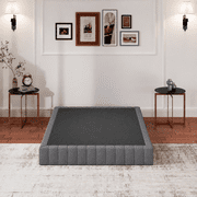 Queen Box Spring, 9 Inch Box Springs Queen Size Basics Bed Base, Mattress Foundation, Black Heavy Duty Metal Structure with Cover,Easy Assembly