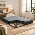 Adjustable Box Spring Bed Queen Box Spring For Bed 7 Inch High Profile Base With Cover - Walmart.com