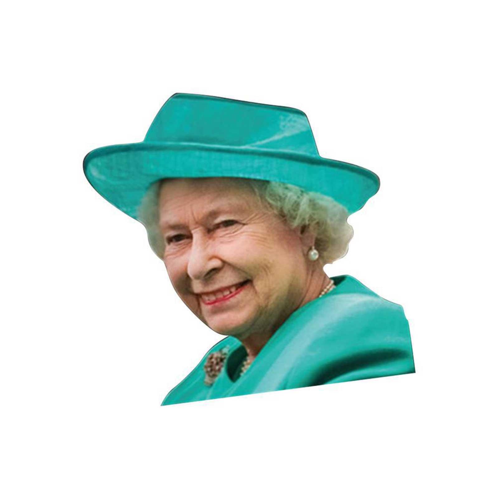 Queen Car Window Decal Queen Elizabeth Car Sticker Queen Of England Car