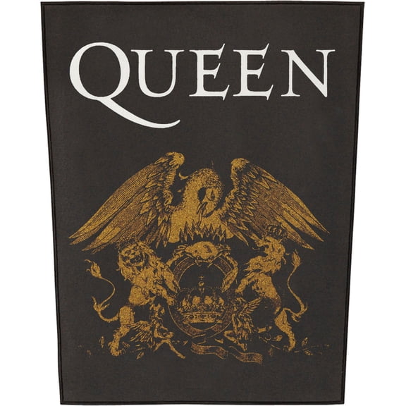 Queen Classic Crest Band Logo Back Patch