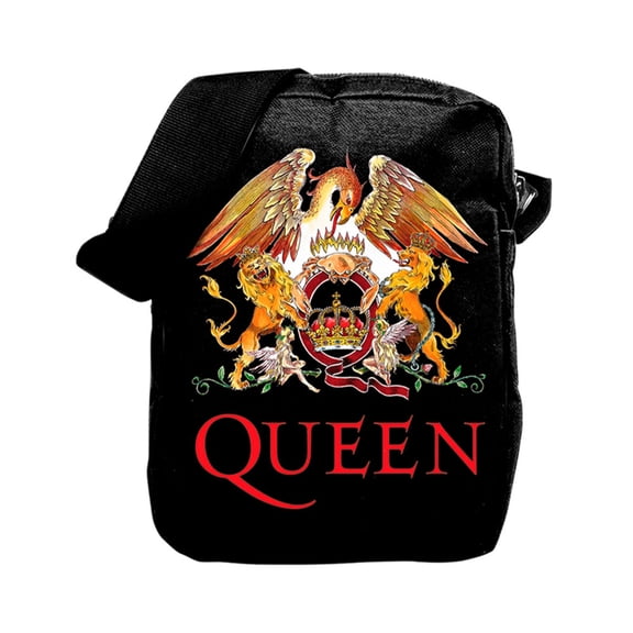Queen Classic Crest Band Logo Crossbody Bag