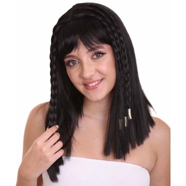 Black Vampiress Womens Wig | Horror Character Cosplay Halloween Wig