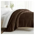 thumbnail image 1 of Queen Comforter (1 Piece - Chocolate) - Bring Luxury Home with Our Soft and Lightweight Down Alternative Comforters Queen Size - Can Also fit as Comforter Full Size Queen/Full, 1 of 6