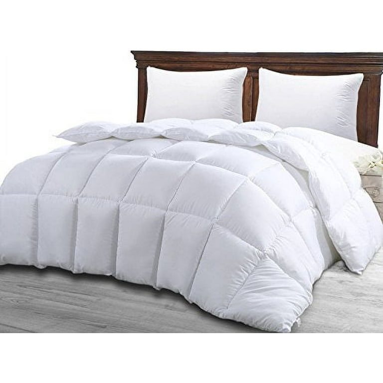 Utopia Bedding All Season Down Alternative Quilted Queen Comforter - Duvet  Insert with Corner Tabs - Machine Washable - Bed Comforter - White